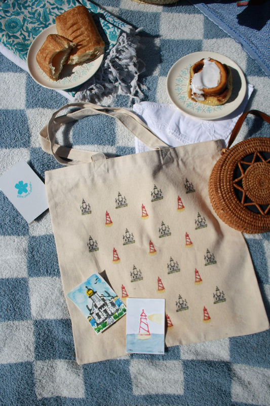 Lighthouse Museum Tote Bag
