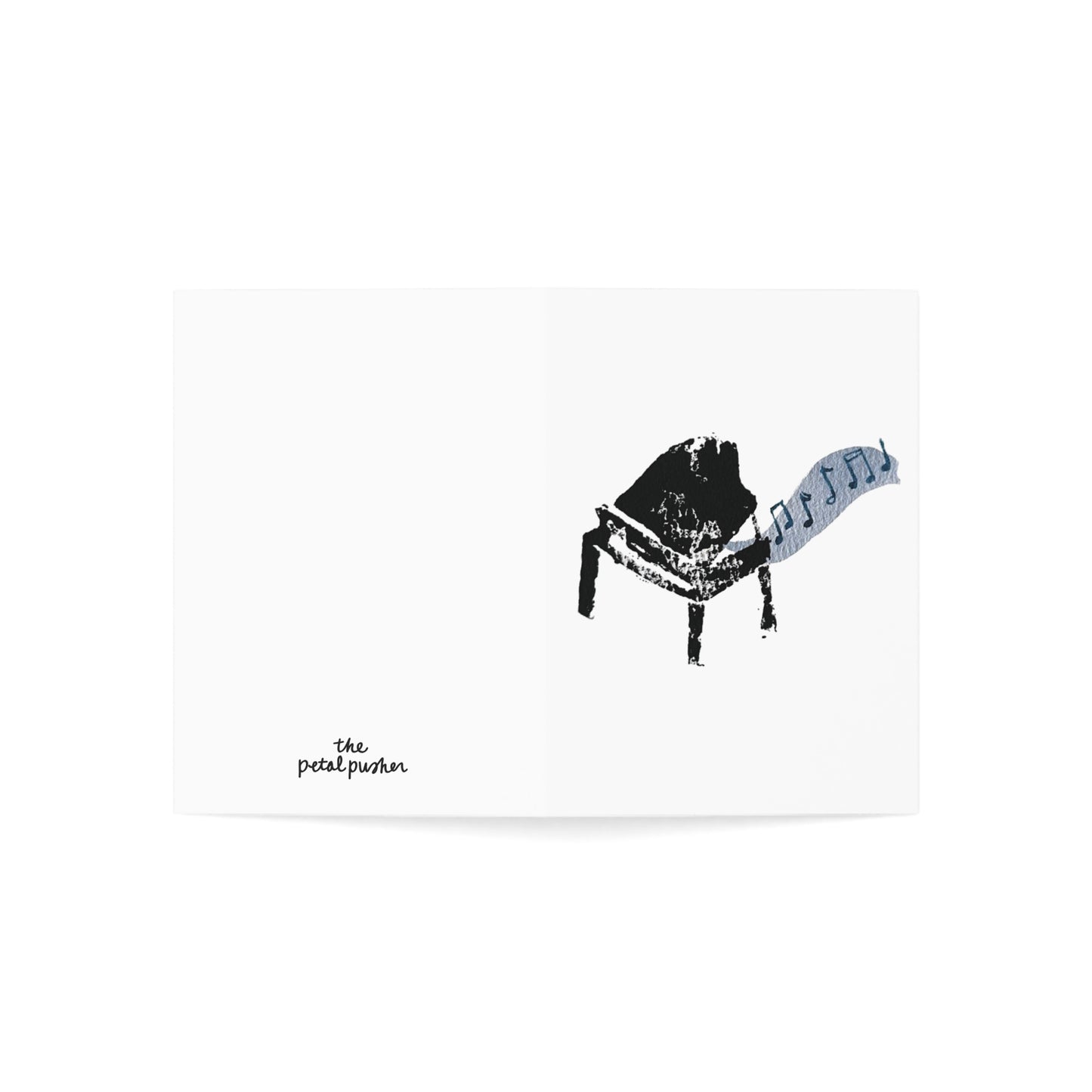 The UNITED Greeting Card - Blues piano