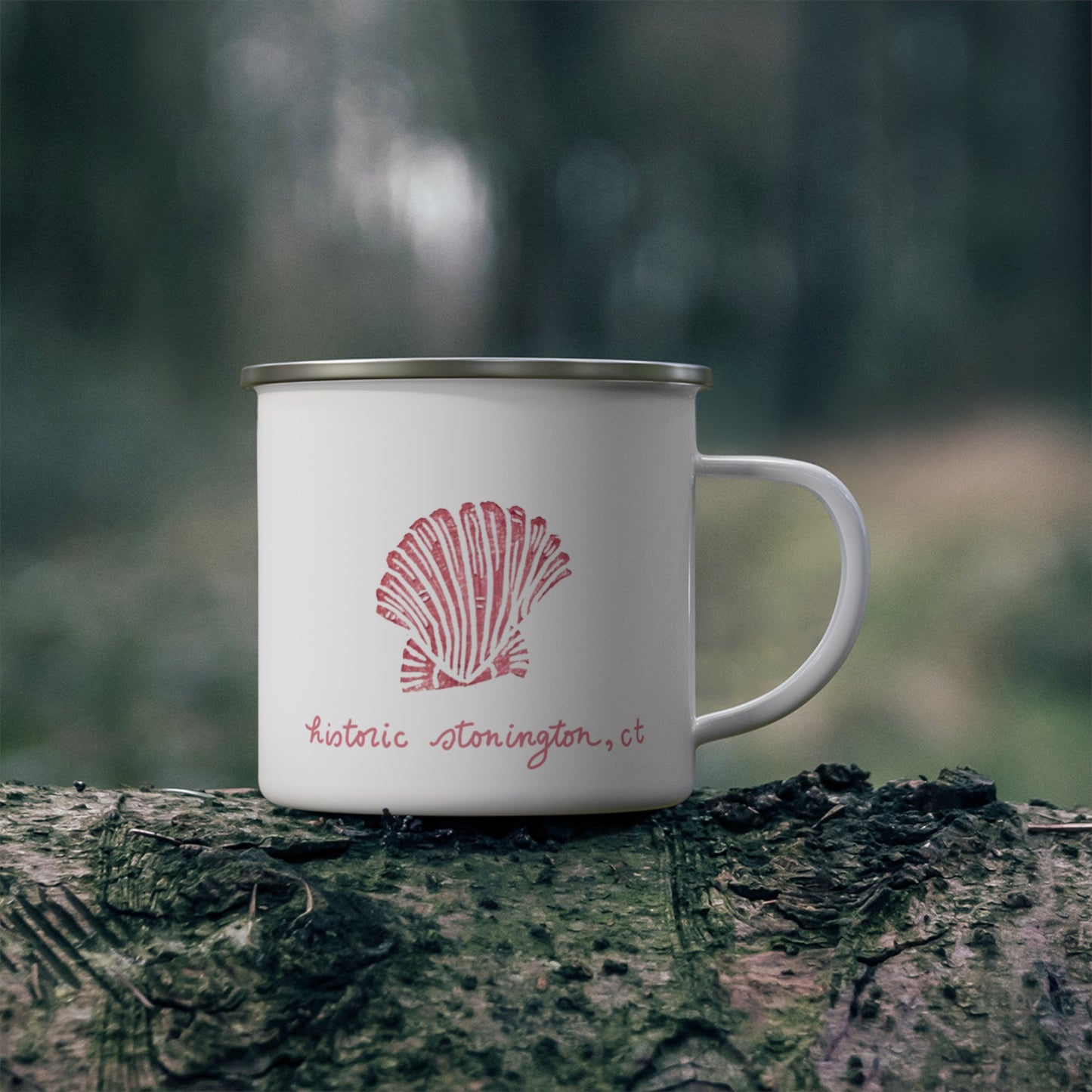 Lighthouse Museum Boat Mug - Seashell