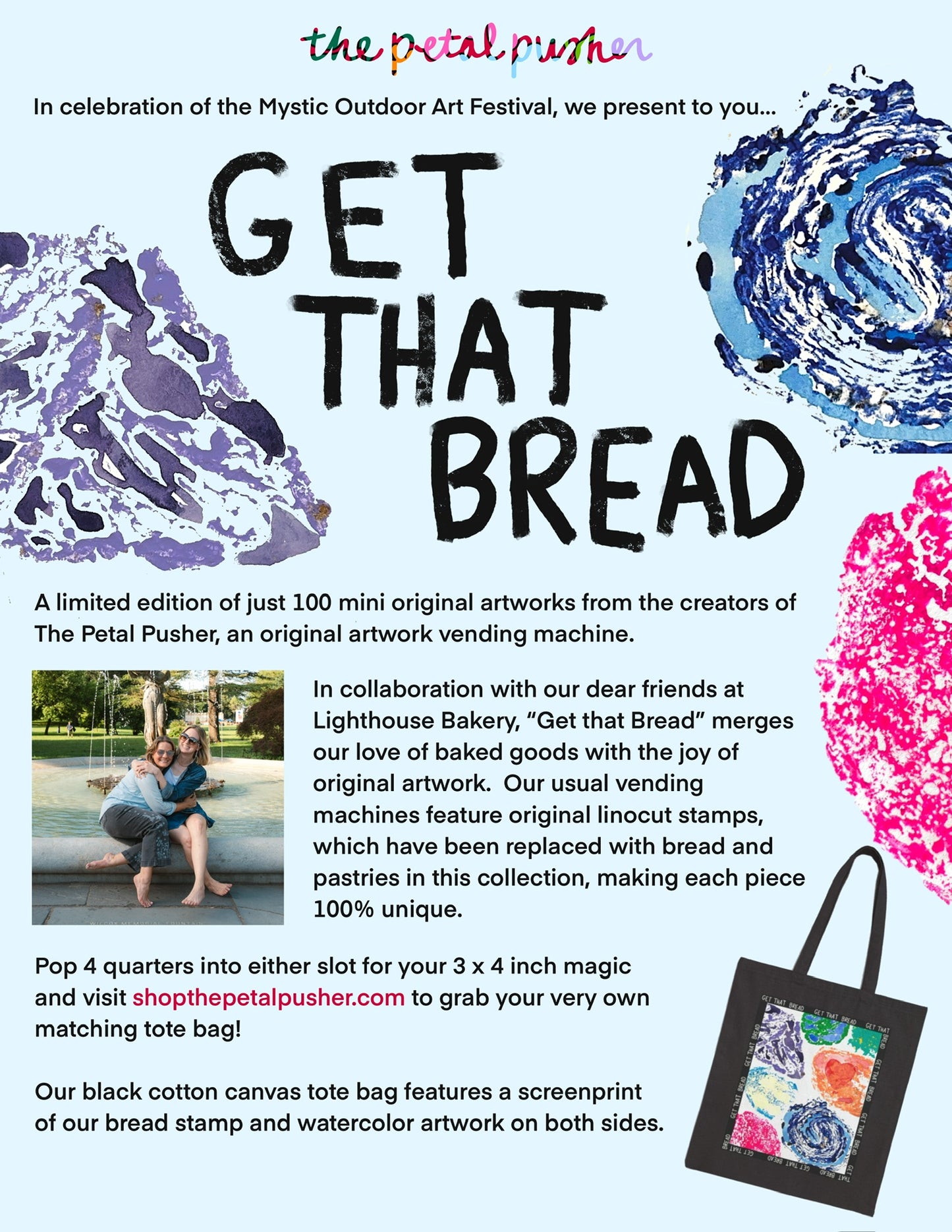Get That Bread Tote Bag