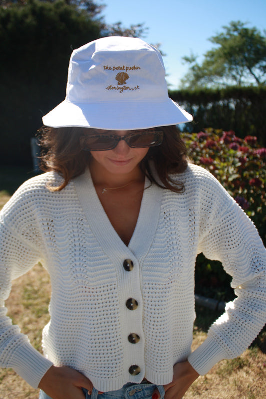Lighthouse Museum Bucket Hat - Seashell