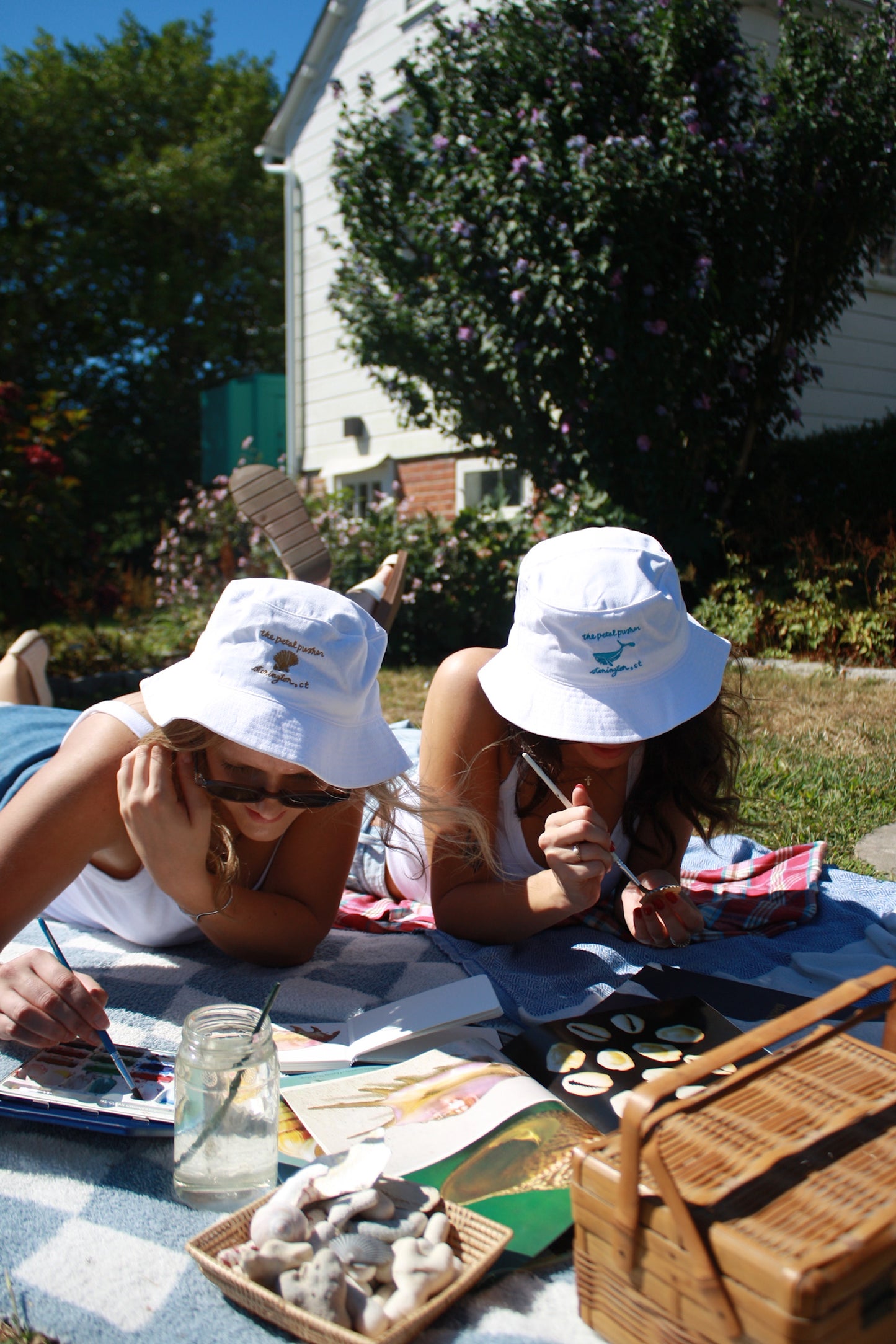 Lighthouse Museum Bucket Hat - Seashell