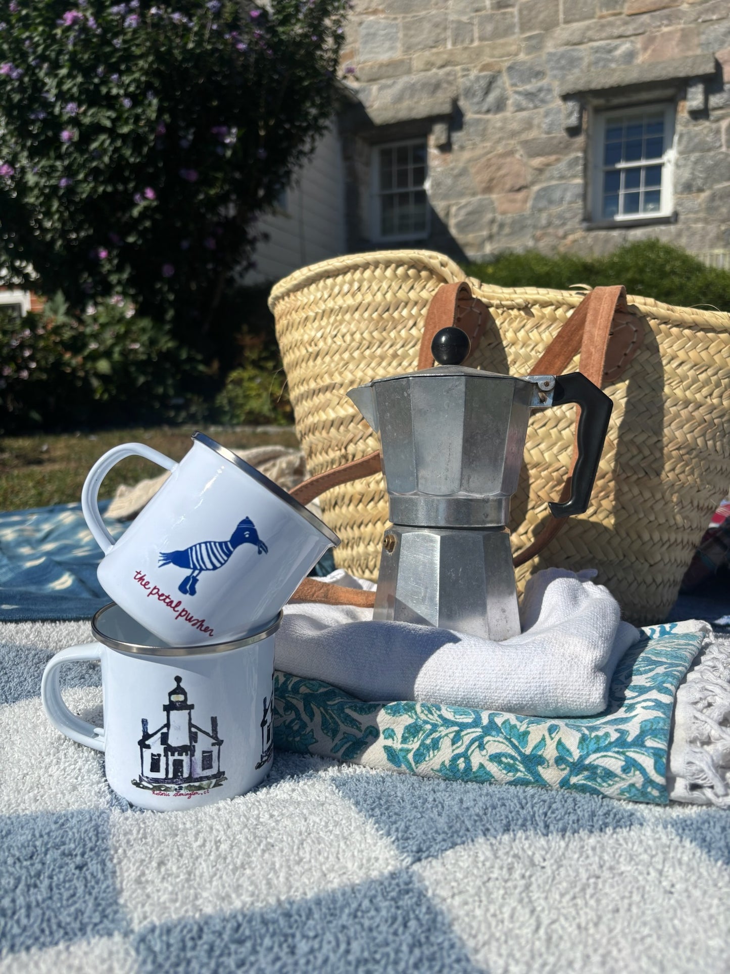 Lighthouse Museum Boat Mug - Stonington lighthouse