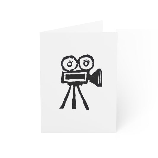The UNITED Greeting Card - Movie camera
