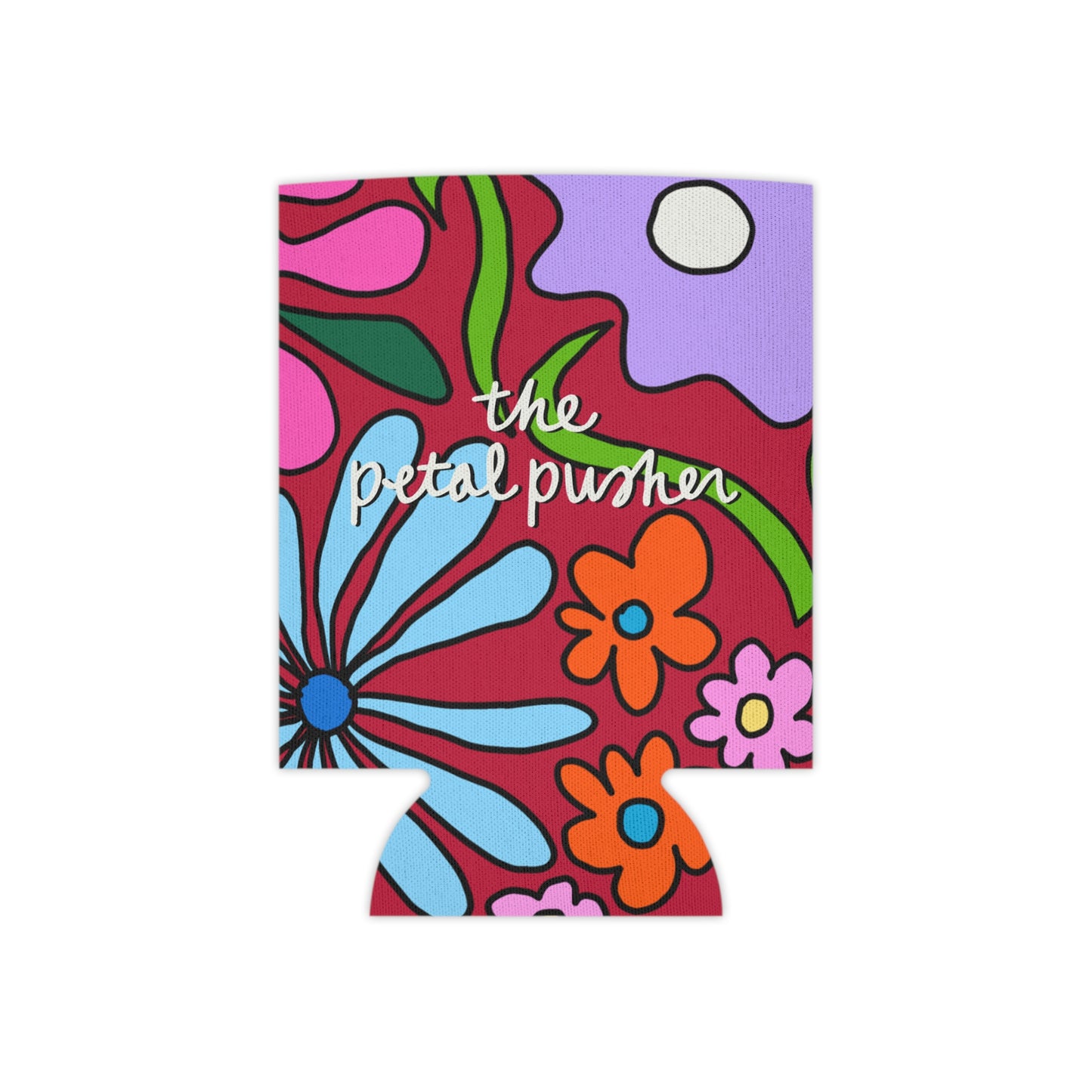The Petal Pusher Vending Machine Koozie