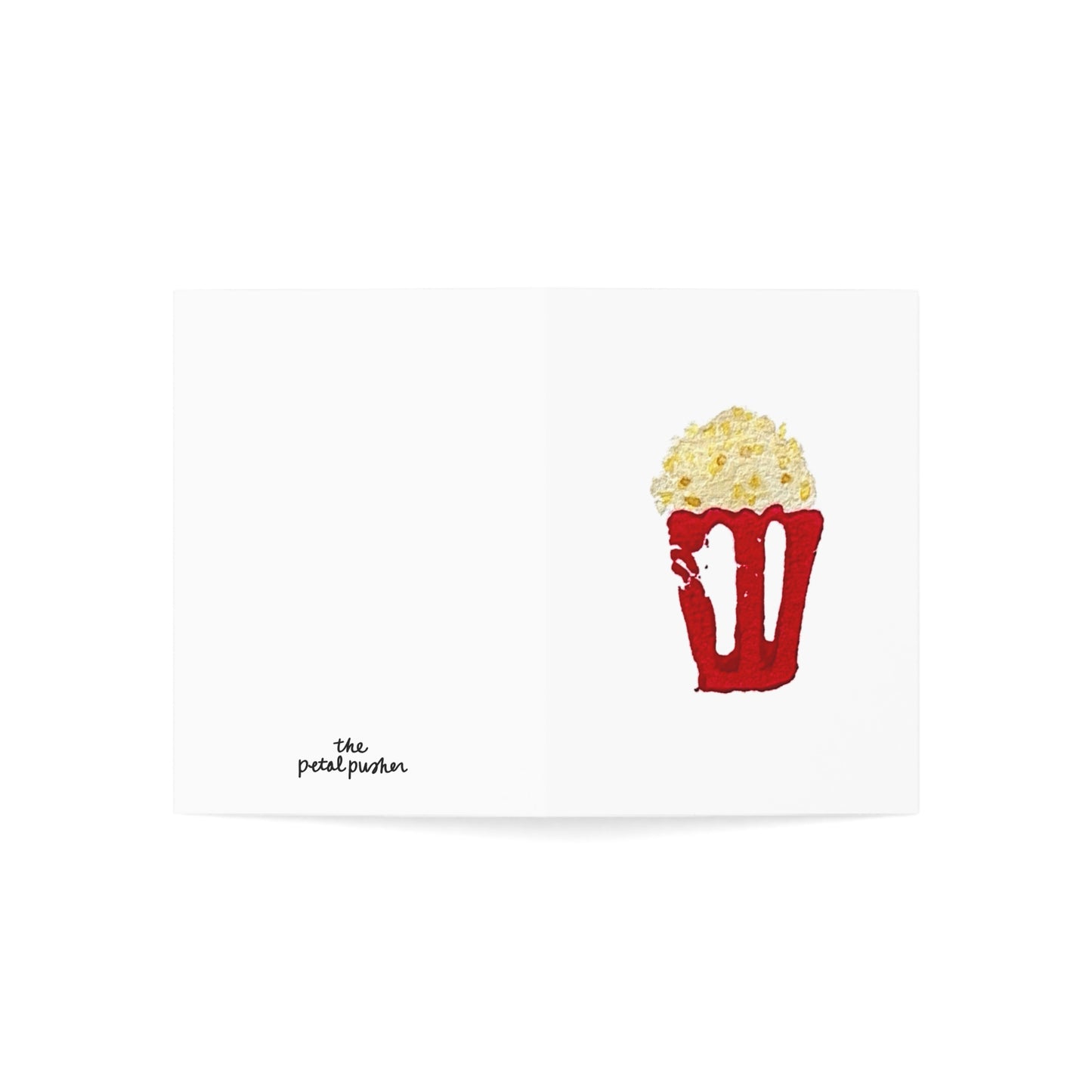 The UNITED Greeting Card - Popcorn bucket