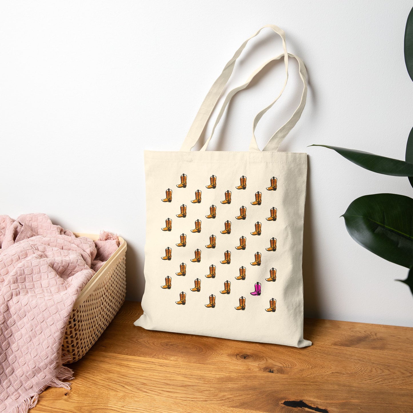 The UNITED Tote Bag - Cowboy boot