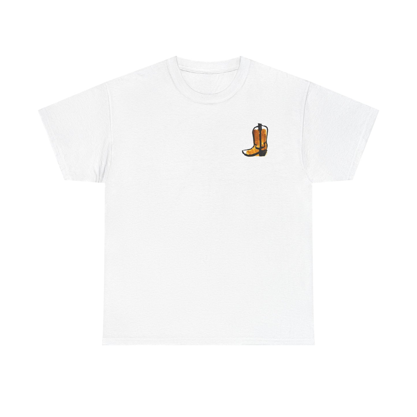 The UNITED Cotton Tee - Cowboy boot