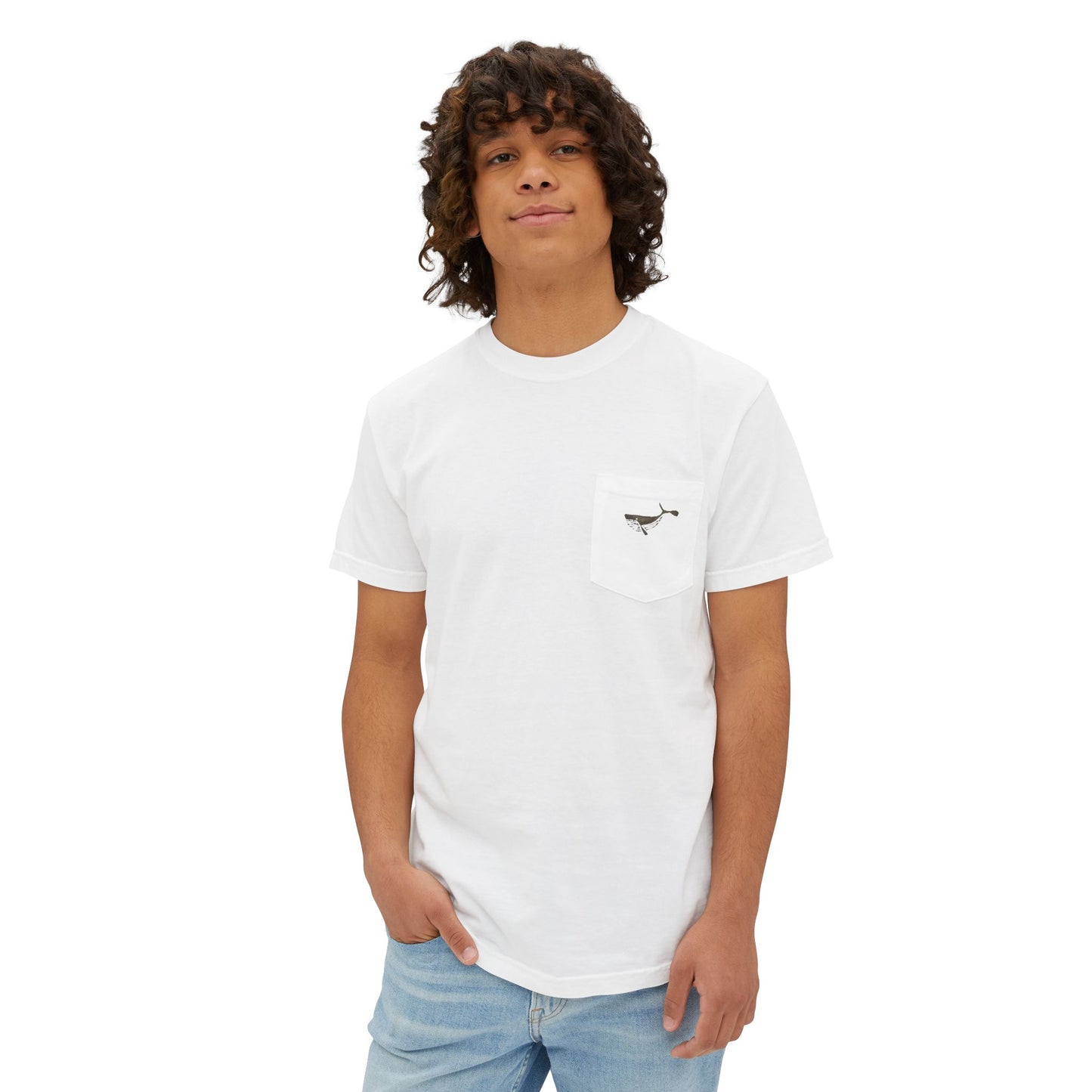 Lighthouse Museum Whale Pocket Tee