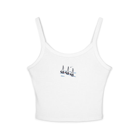 Lighthouse Museum Tank Top - Sailboats