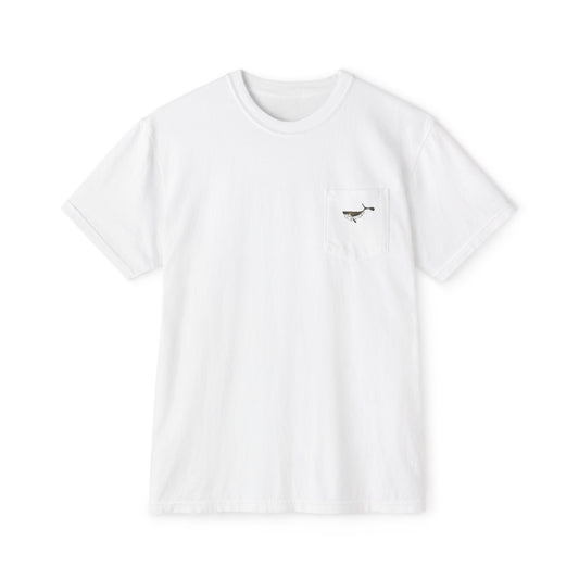 Lighthouse Museum Whale Pocket Tee